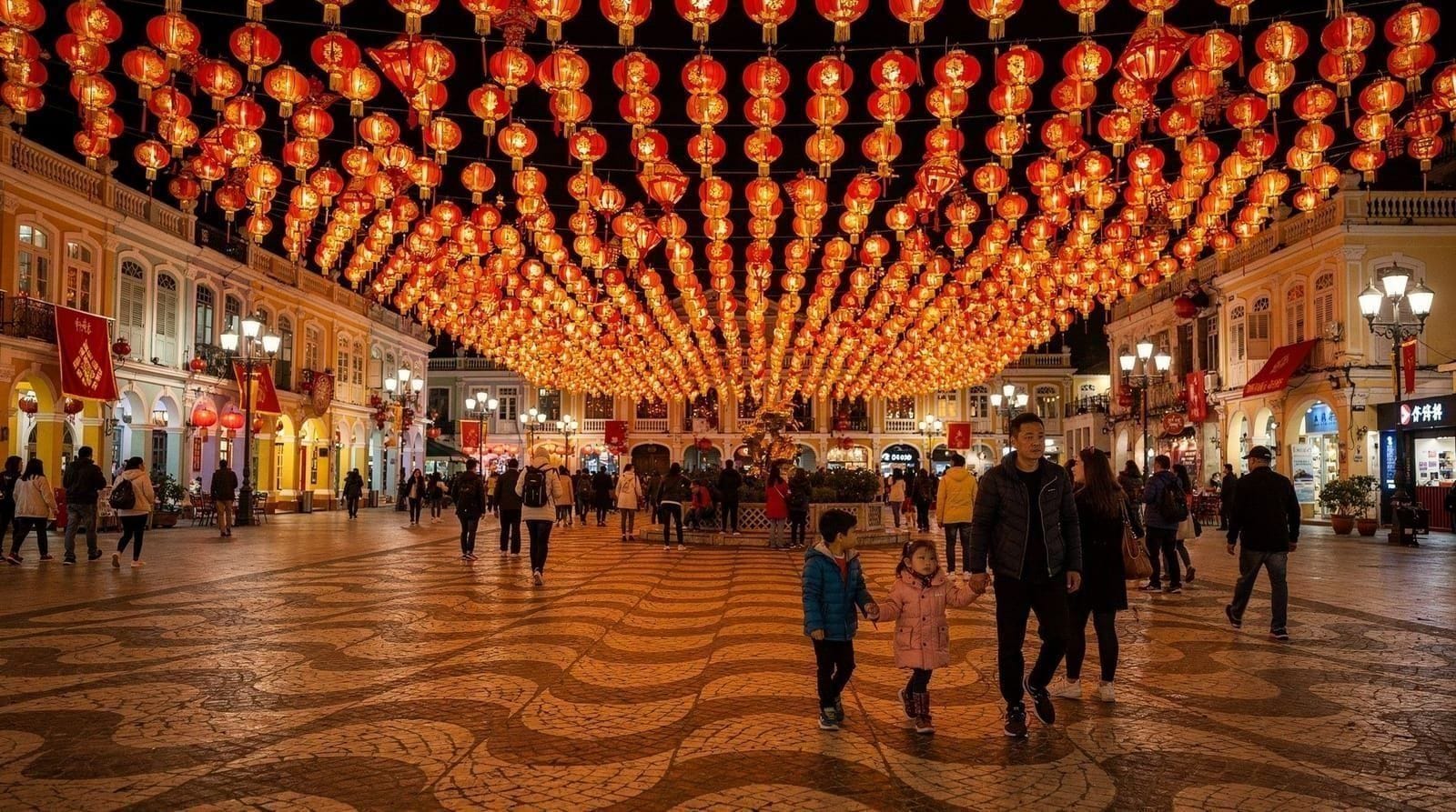 Chinese New Year in Macau — what it's actually like — Chinese New Year in Macau brings fireworks, lion dances, and packed ferries. Hon