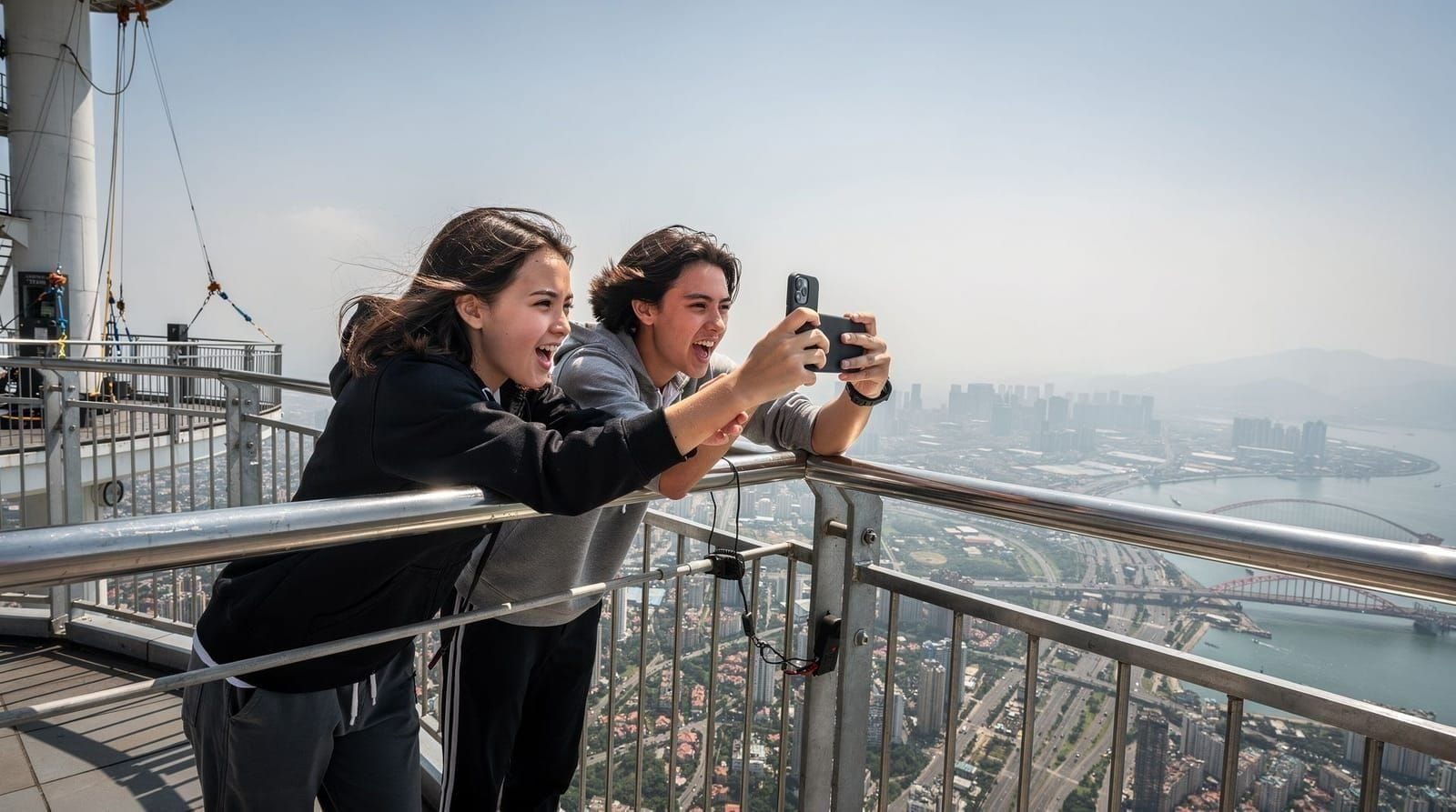 Macau with teenagers — what actually works and what doesn't — Taking teenagers to Macau? Honest guide to what engages them — Macau Tower, stud