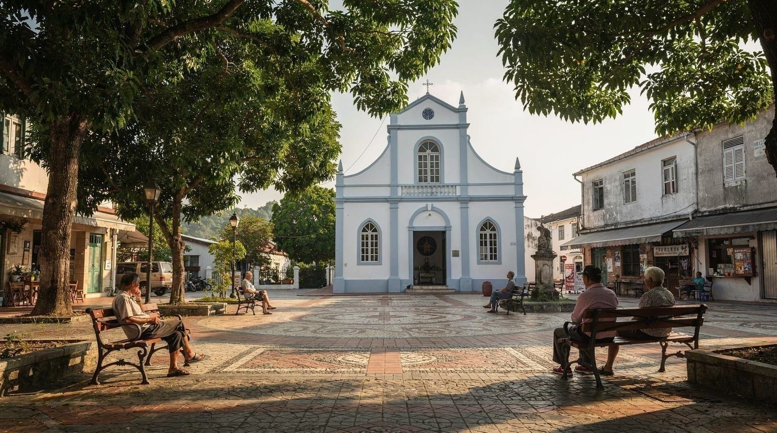 Coloane Village: egg tarts, a chapel, and Macau's quietest corner