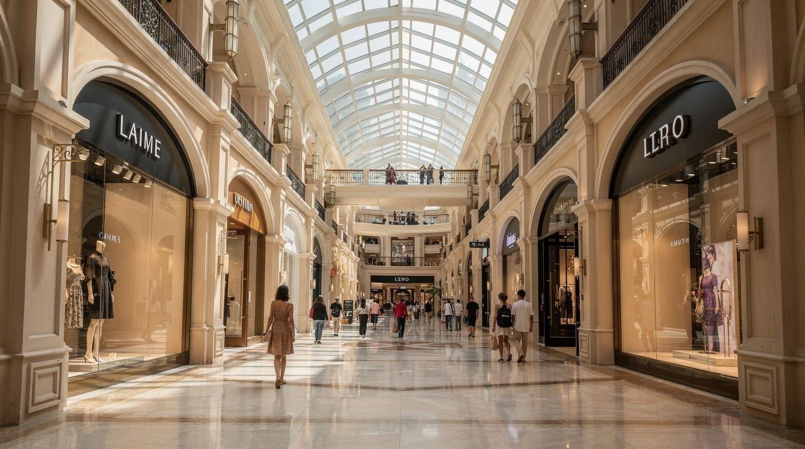 Shopping — The Venetian mall, Senado Square boutiques and duty-free shopping in Cotai
