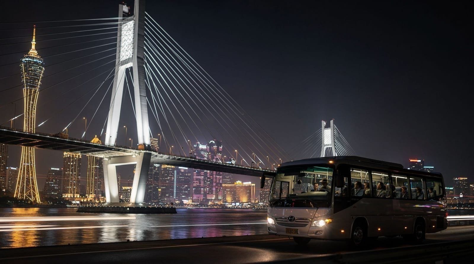Macau night tour review — Cotai Strip after dark — Honest review of the Macau Cotai night tour with optional experiences: what's in