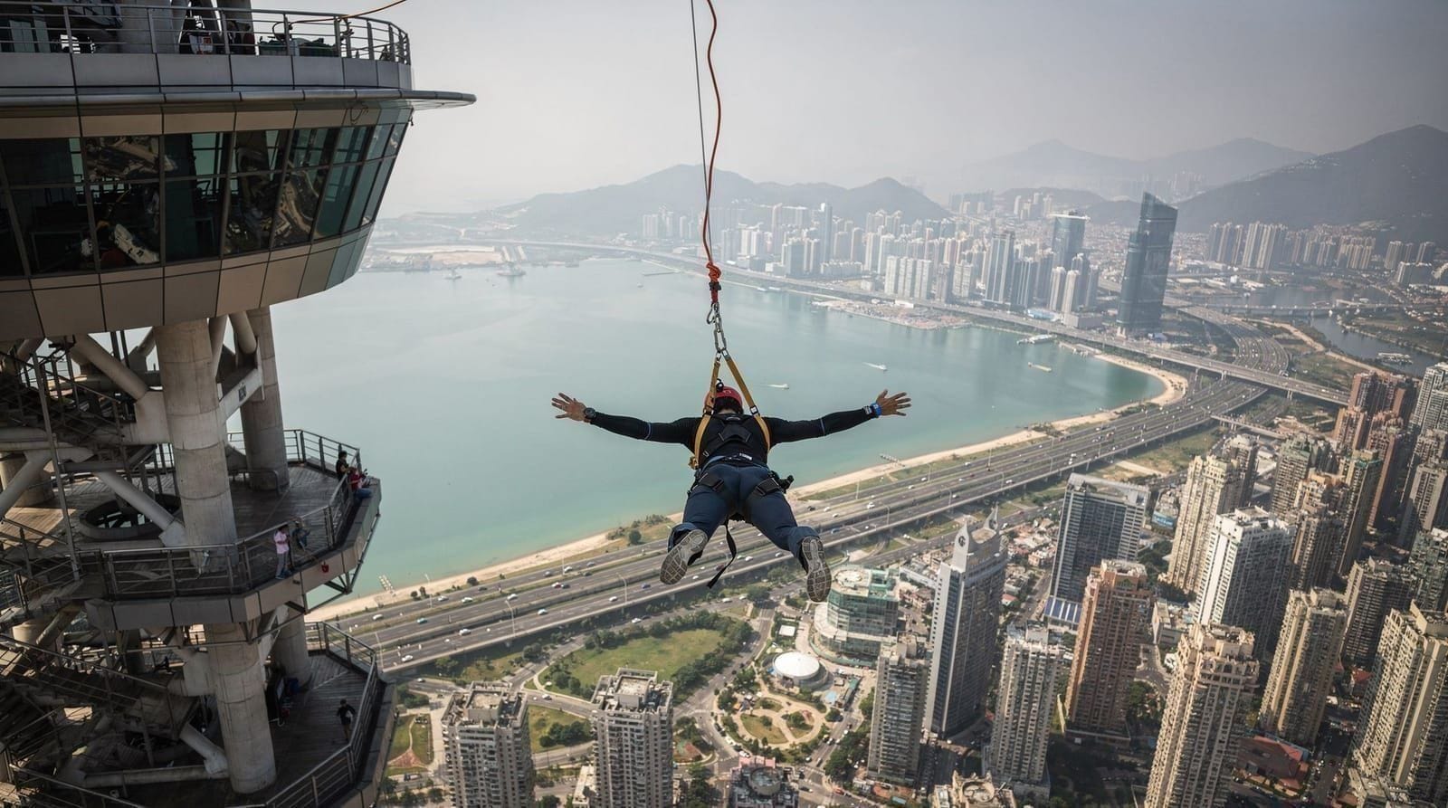Macau Tower bungy jump review — is it worth the price? — Honest review of the Macau Tower bungy jump: what's included, real prices in MOP